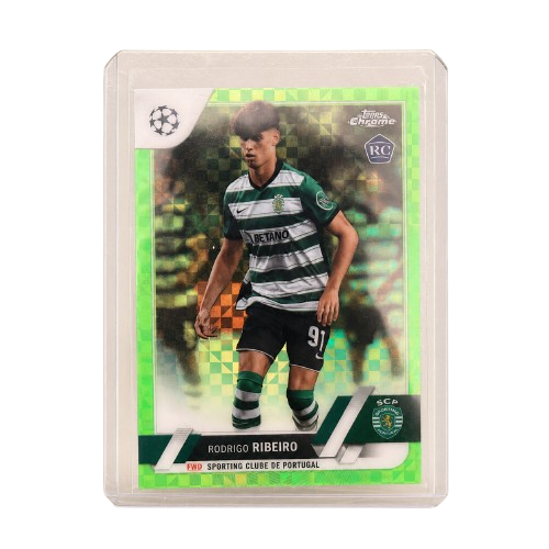 Rodrigo Ribeiro Sporting CP — Topps Chrome Rookie Green Refractor #194 — /399