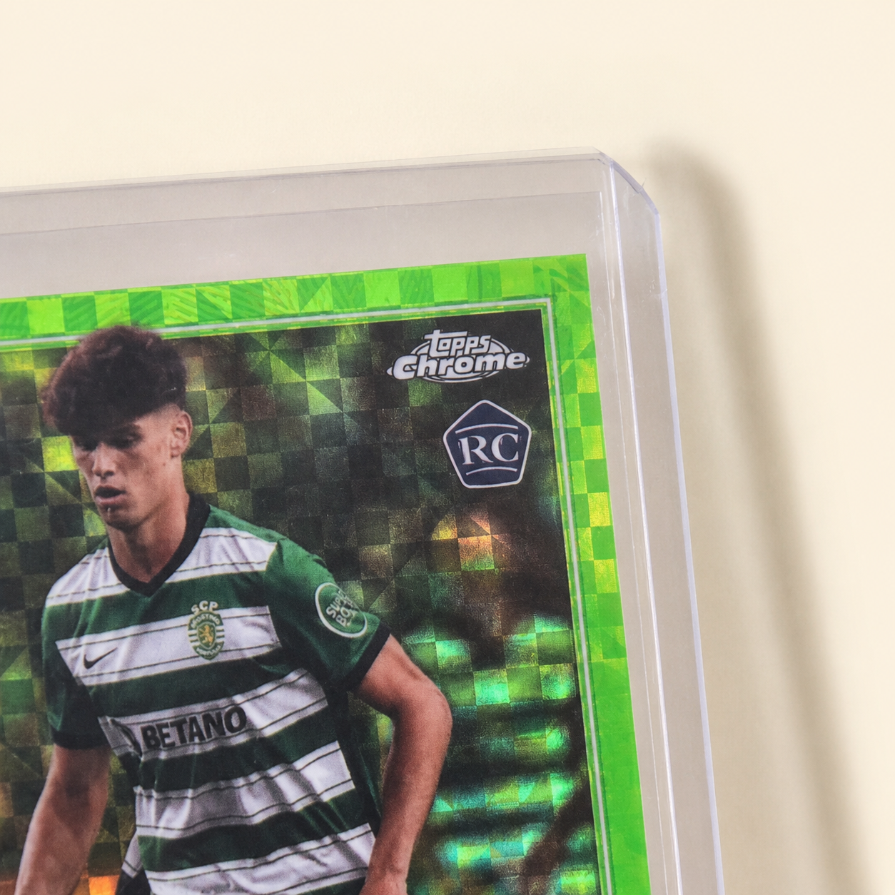 Rodrigo Ribeiro Sporting CP — Topps Chrome Rookie Green Refractor #194 — /399