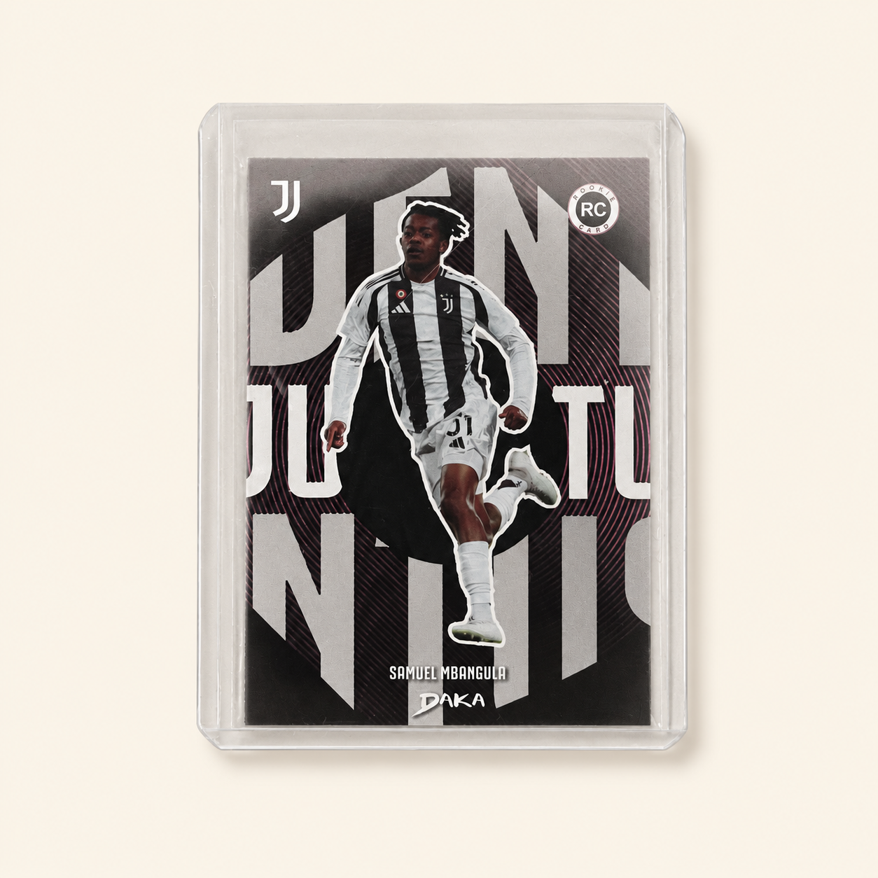 Samuel Mbangula Juventus — DAKA Black Film Rookie #BF-6 — /99